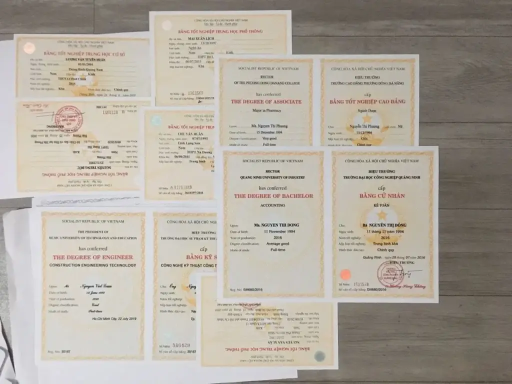 Dịch vụ làm bằng cao đẳng giá rẻ 2025: Thực trạng và cảnh báo