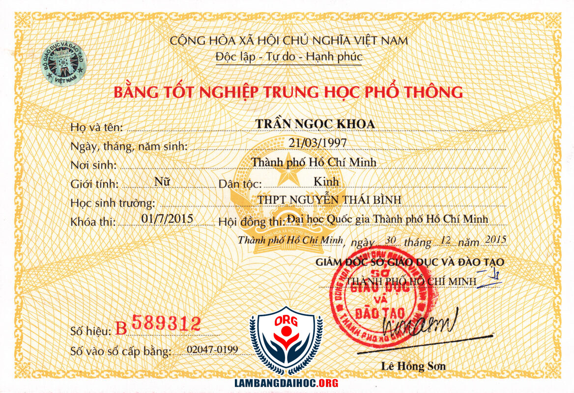 Làm bằng cấp 3 giá 1 - 2 triệu: Lợi ích và quy trình