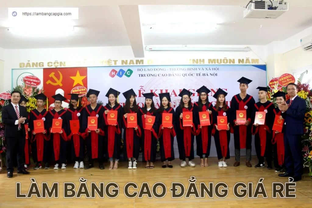 Mua bằng cao đẳng có hồ sơ gốc - uy tín Giải pháp nhanh chóng cho học viên mong muốn thăng tiến trong sự nghiệp